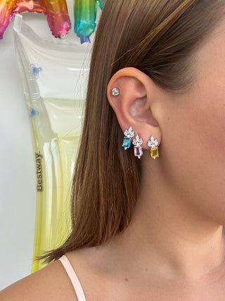 ORECCHINI BAGUETTE REGINA