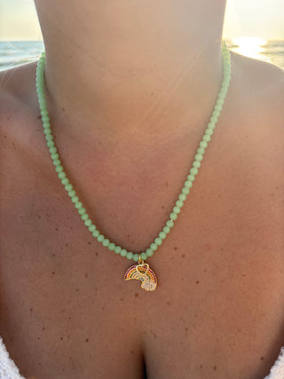 COLLANA PERLE COLOR ARCOBALENO