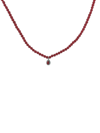 COLLANA PERLA COLOR PUNTO LUCE