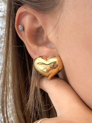 ORECCHINI ETERNITY HEART BIG