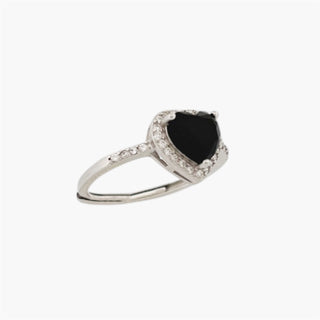 ANELLO CUORE BLACK