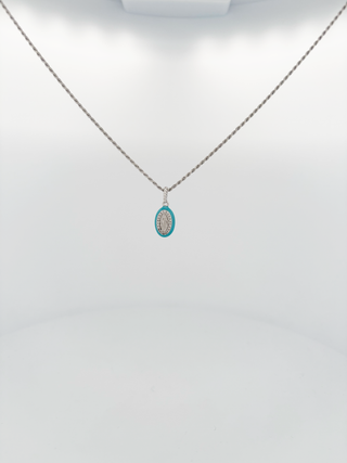 COLLANA MADONNA SMALTATA