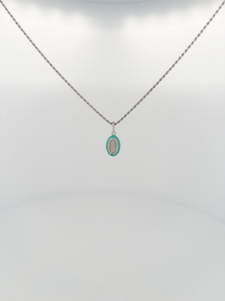 COLLANA MADONNA SMALTATA