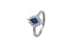 ANELLO ROMBO ZIRCONATO