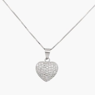 COLLANA CUORE ZIRCONATO