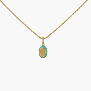 COLLANA MADONNA SMALTATA