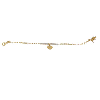 BRACCIALE CUORE BRILLANTE